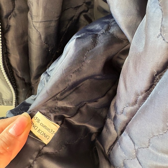 Vintage 90’s Adidas Men's size XL Black and Blue Jacket, full front zip - Picture 8 of 10